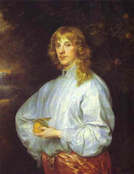 Oil painting:James Stuart, Duke of Lennox and Richmond.