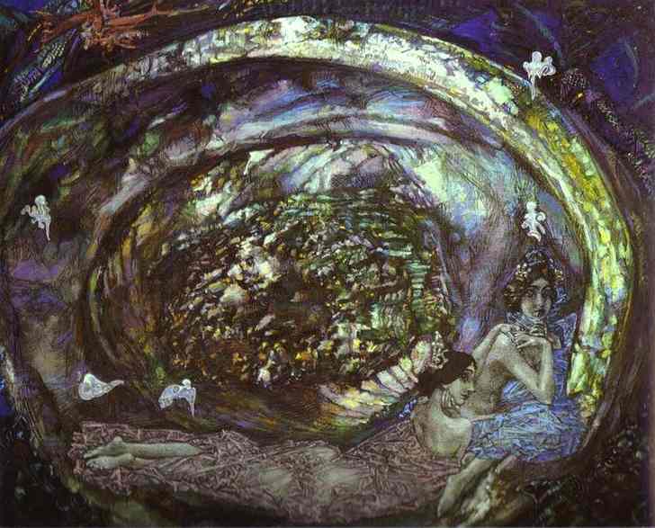 Oil painting:Pearl Oyster. 1904