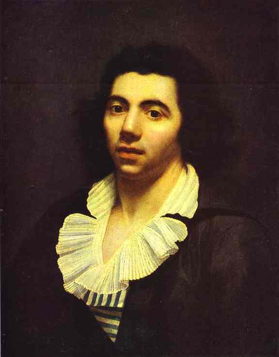 Oil painting:Self-Portrait. Oil on canvas. c. 1800