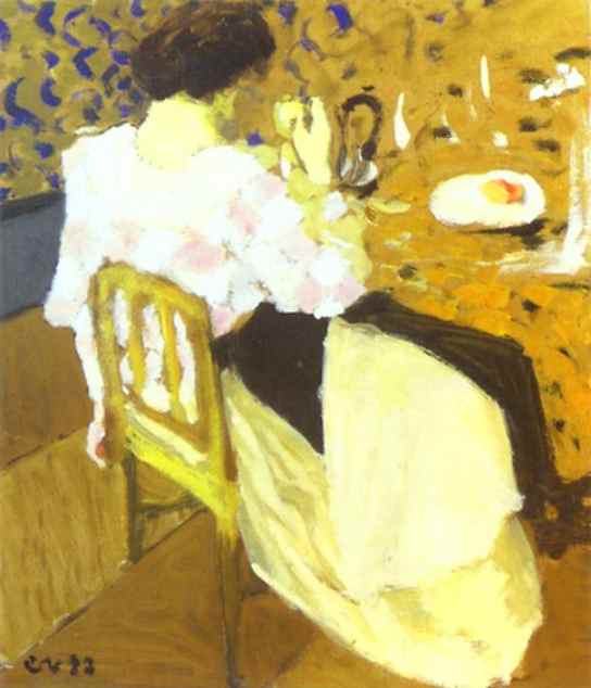 Oil painting:The Breakfast/Le Breakfast. 1892