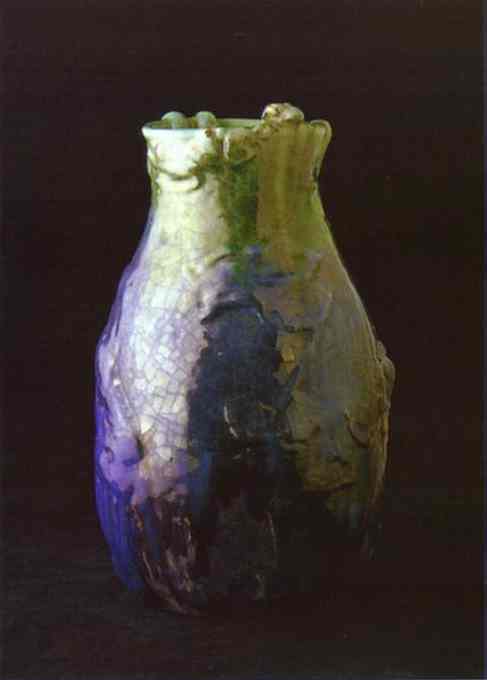 Oil painting:Vase. 1890