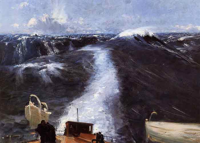 Oil painting for sale:Atlantic Storm, 1876