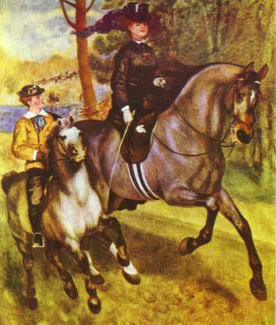 A Morning Ride in the Bois de Boulogne. 1873