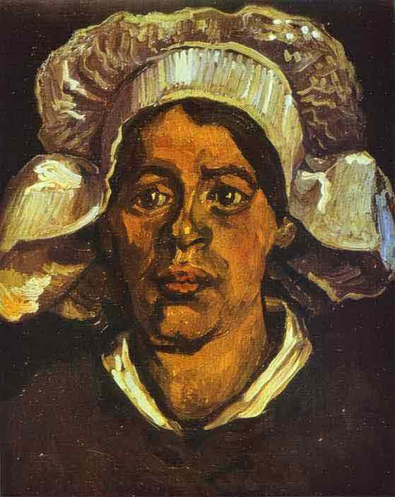 A Peasant Woman in White Cap. May 1885