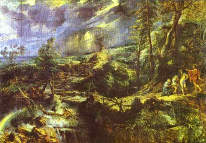 Stormy Landscape with Philemon and Baucis. c.1620