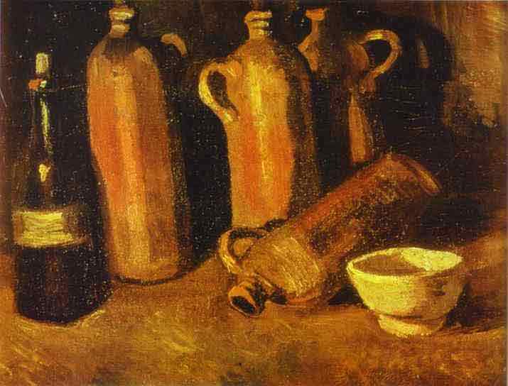 Still Life with Four Jugs. November 1884