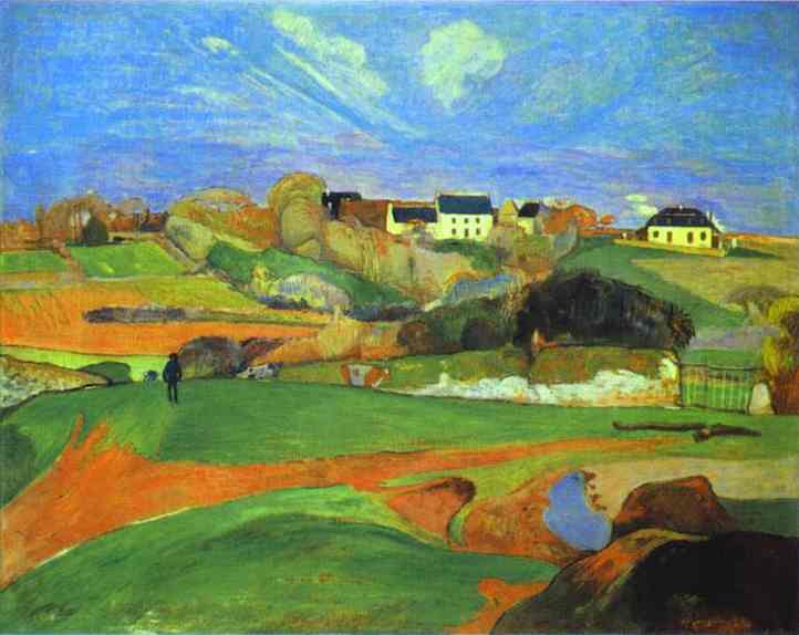 Oil painting:Landscape. 1890