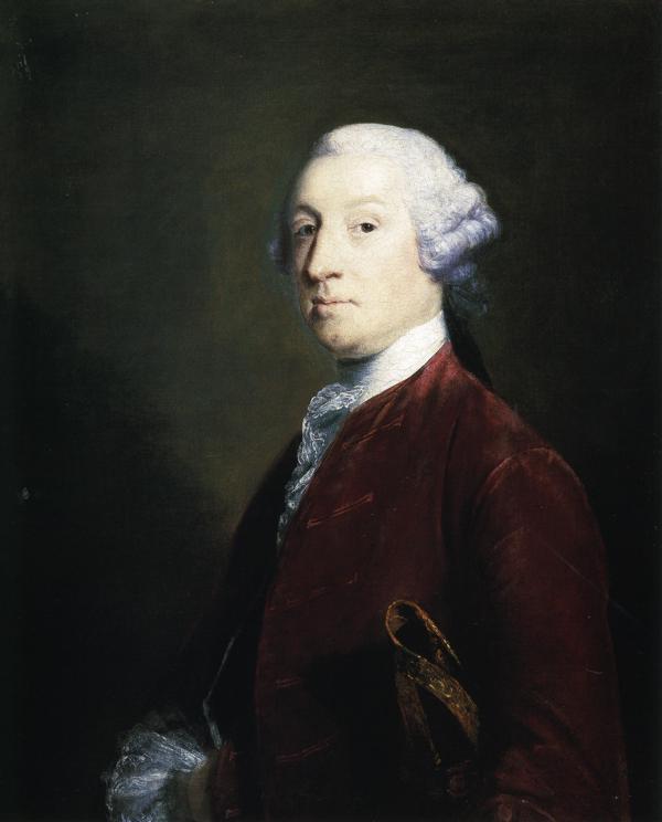 Oil painting:Robert Ramsden. 1755