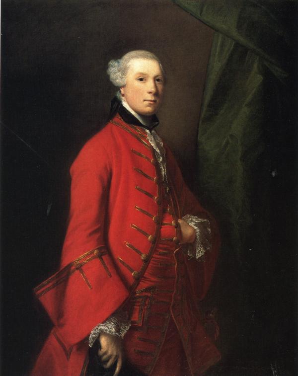 Oil painting:Robert Shafto. 1756