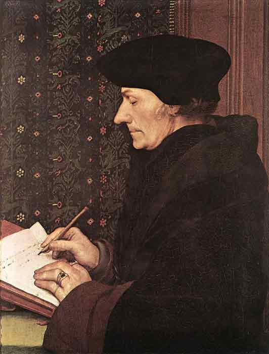 Oil painting for sale:Erasmus, 1523