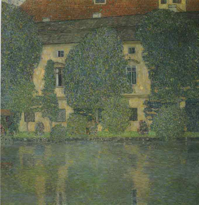 Oil painting for sale:Scloss Kammer on the Attersee III, 1910