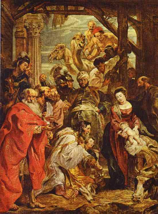 Adoration of the Magi. 1624