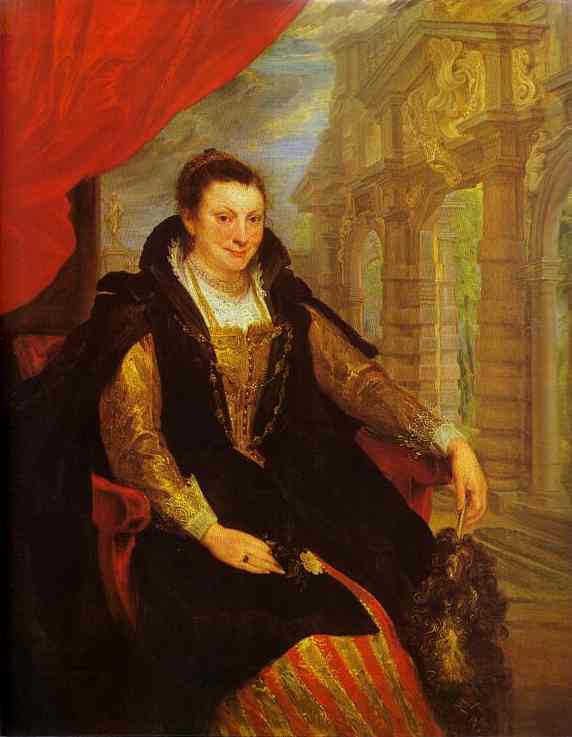 Oil painting:Portrait of Isabella Brant. 1621