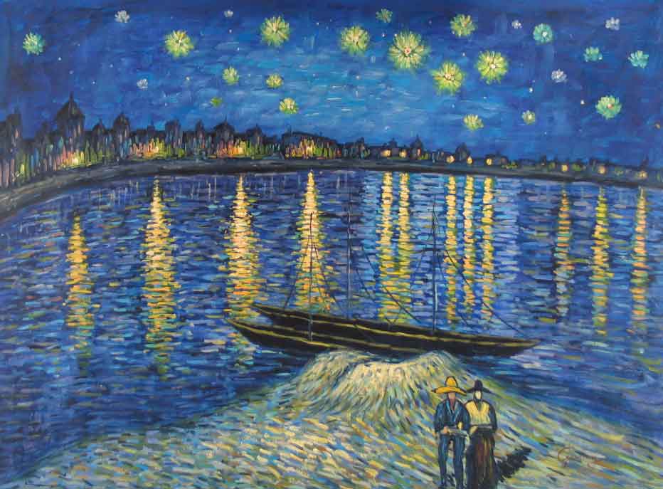 Starry Night Over the Rhone 2