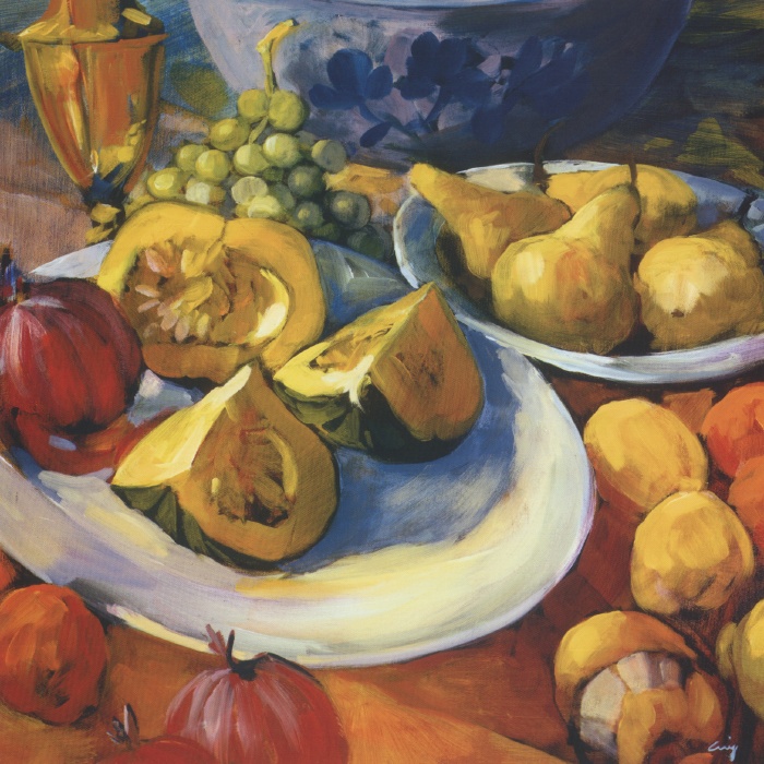 Still Life with Acorn Squash