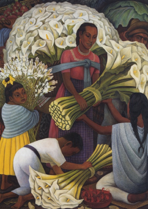 The Flower Vendor, 1949