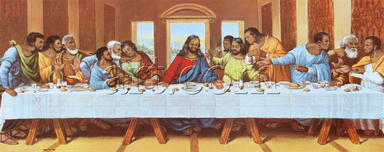 large picture of the last supper
