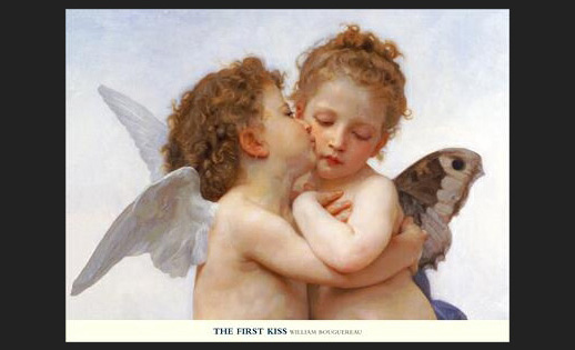 the first kiss