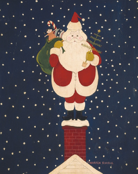 Chimney Santa