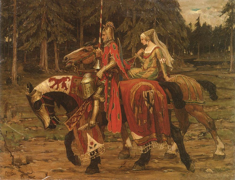 Mucha Heraldic Chivalry