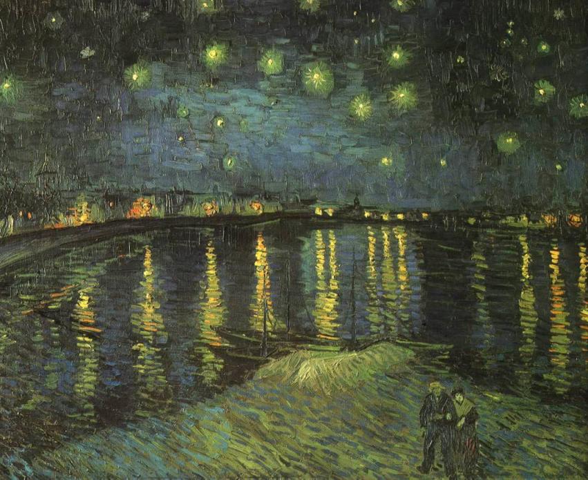 Starry Night over the Rhone I