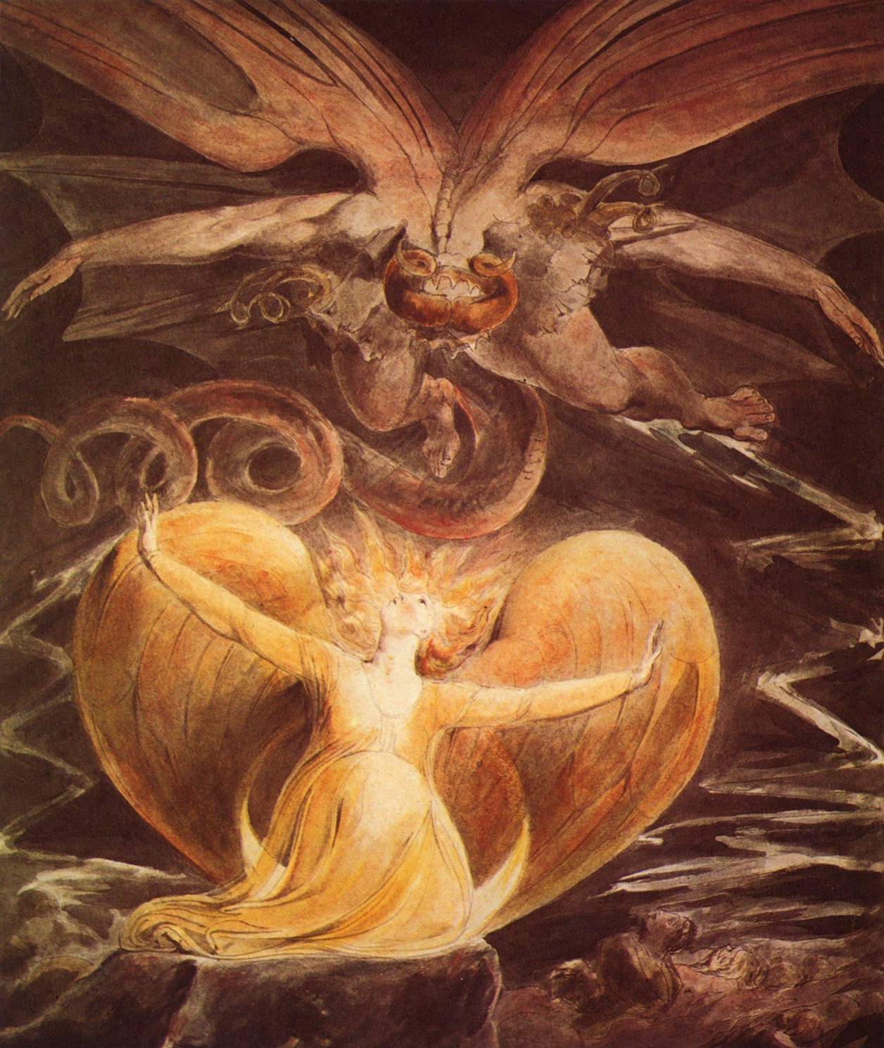 The Great Red Dragon and the Woman Clothed with Sun