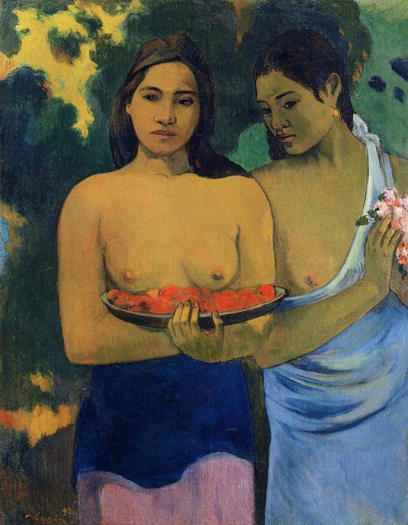 Two Tahitian Women 2