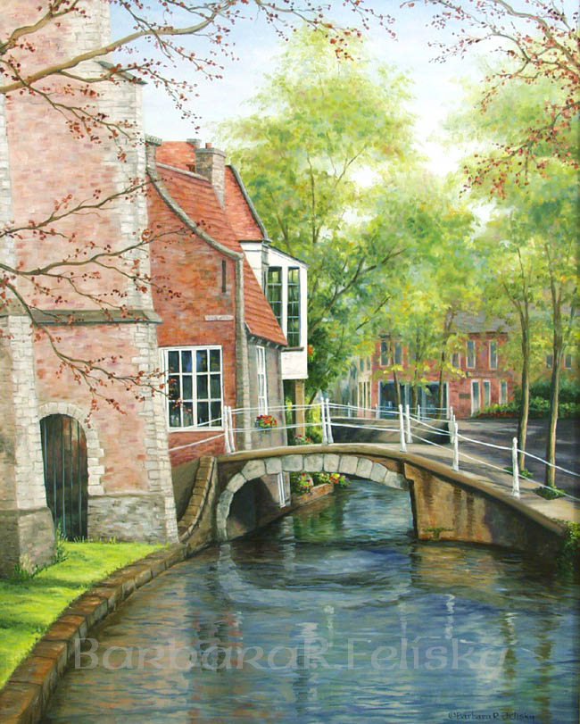 Delft Canal Bridge