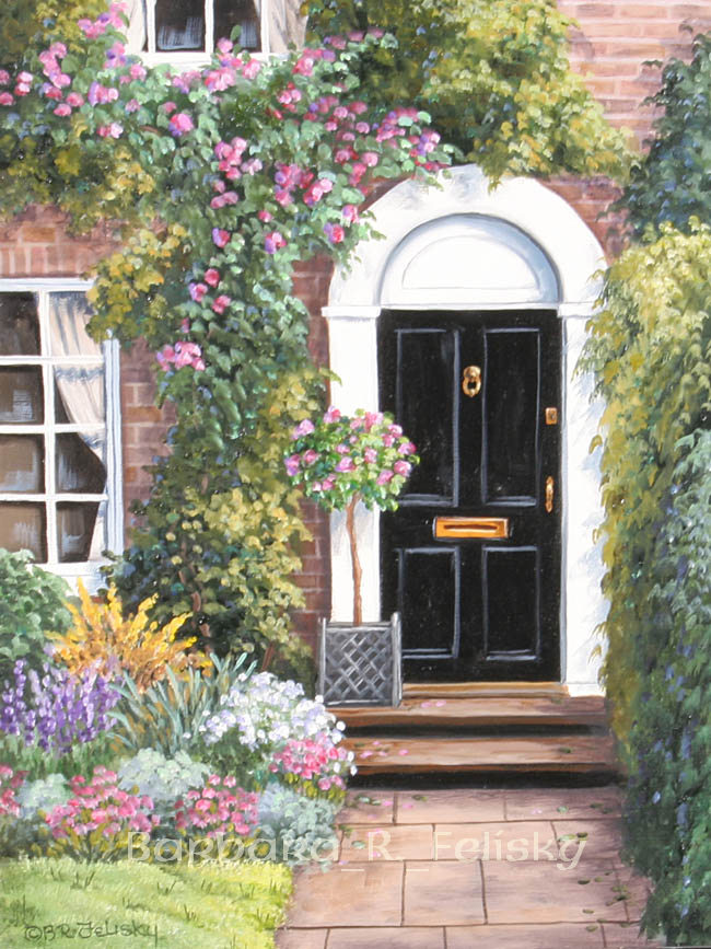 Formal Black Door