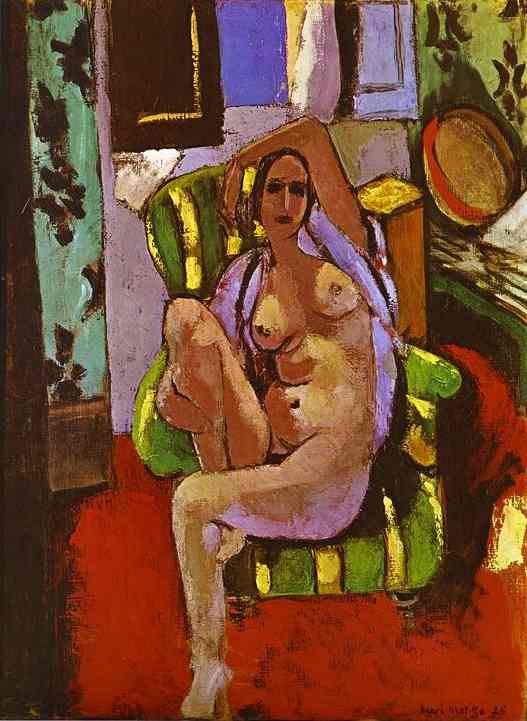 Nude Sitting in an Armchair