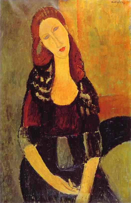 Portrait of Jeanne Hebuterne