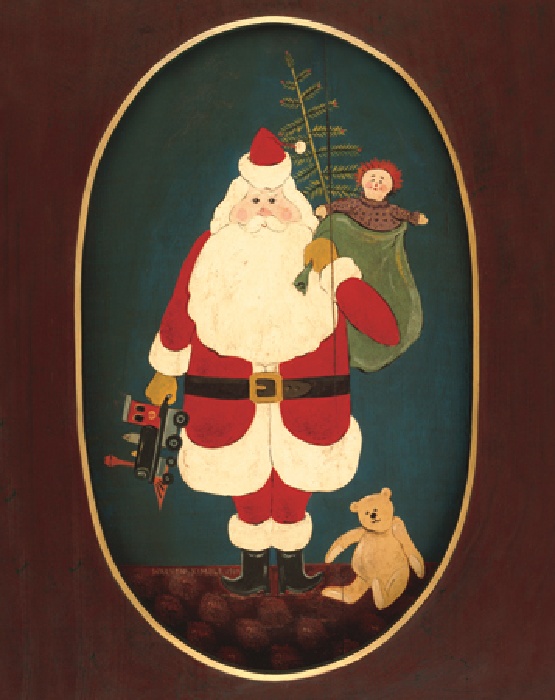 Santa with Toys