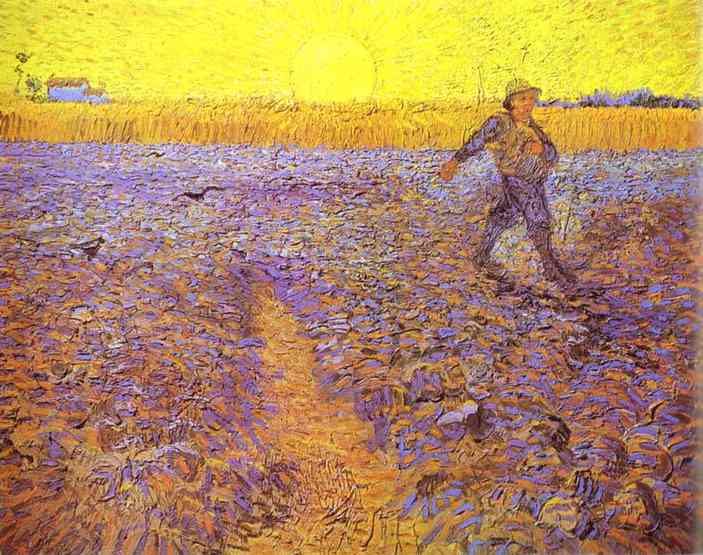 Sower with Setting Sun After Millet