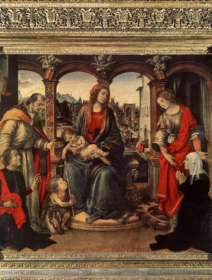 Madonna with Child and Saints