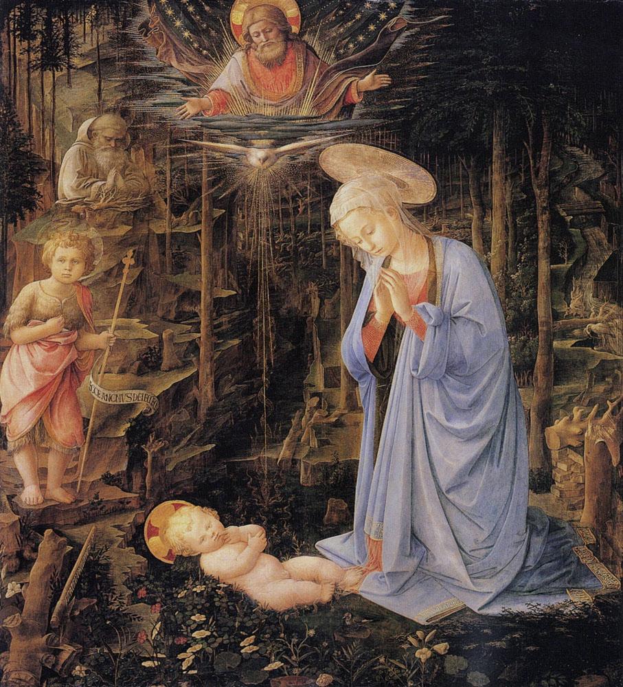 The Adoration with the Infant St