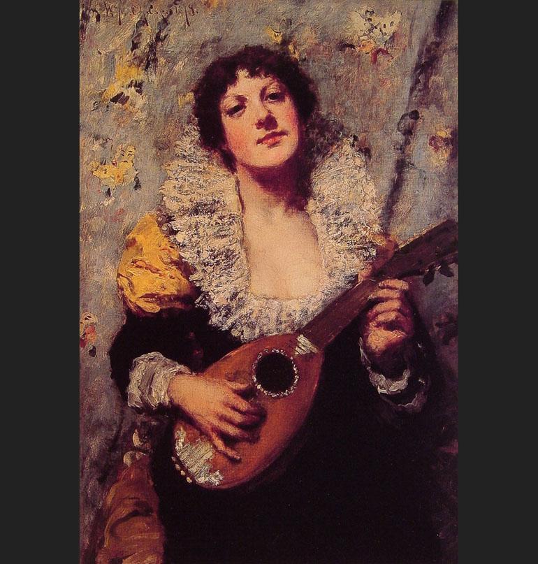 The Mandolin Player