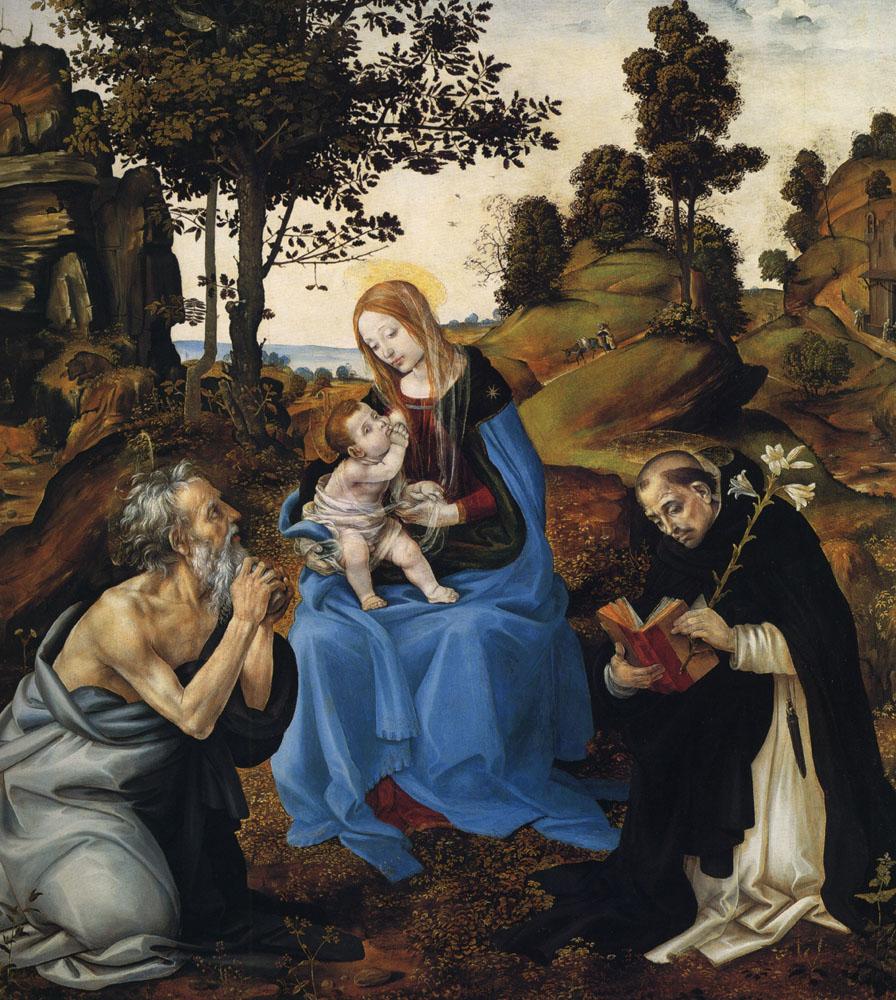 The Virgin and Child with Sts