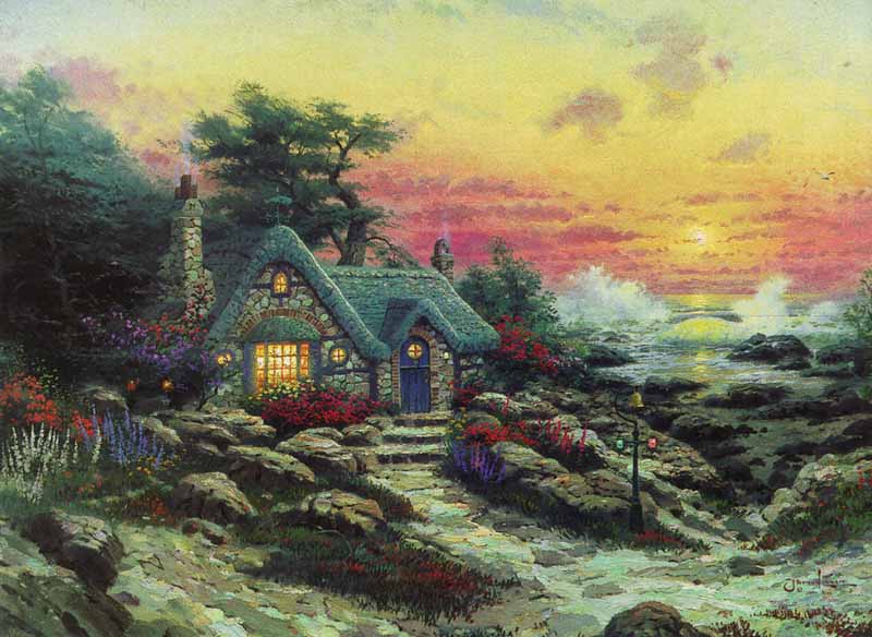 cottage by the sea