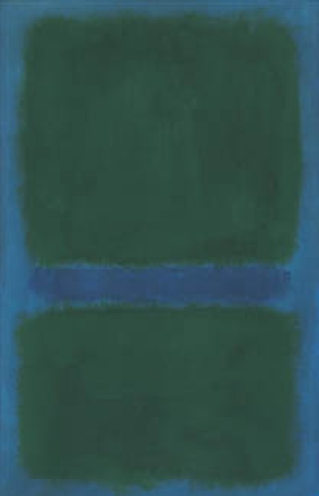 Untitled 1968 Blue On Blue Ground