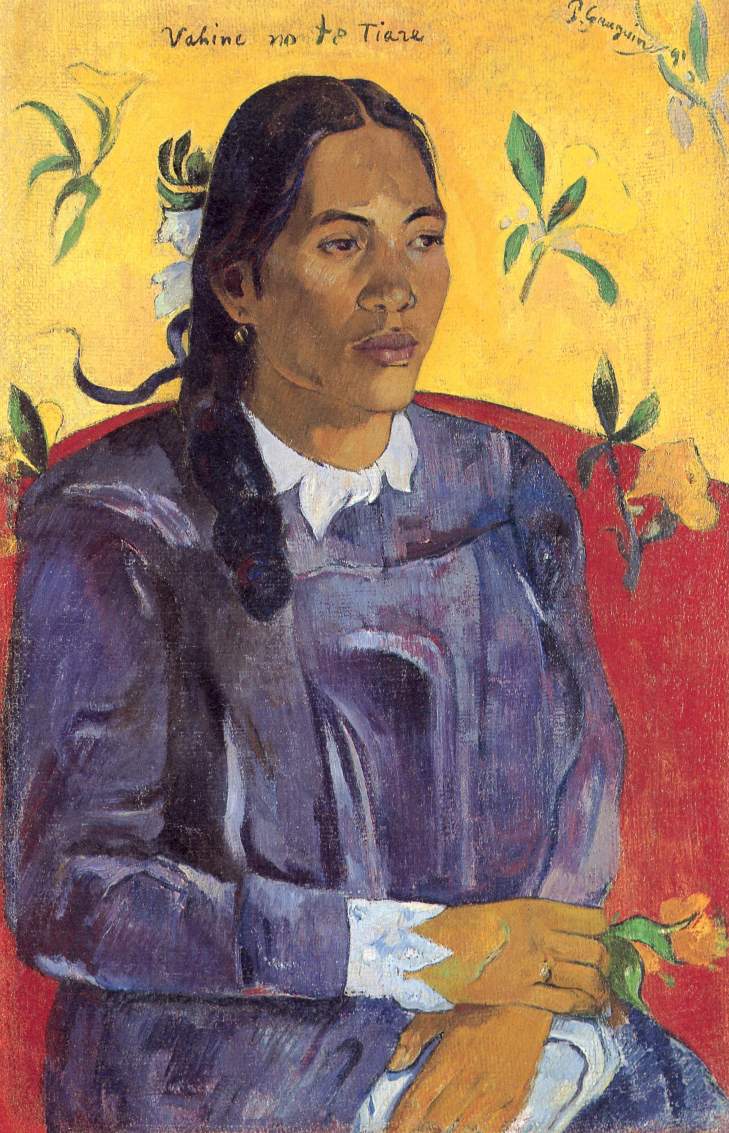 Woman with a Flower