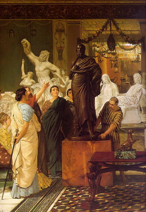 A Sculpture Gallery, 1867