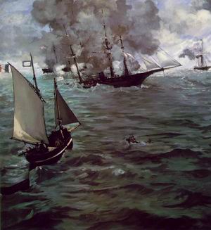 Battle of the Kearsarge and the Alabama 1864