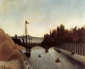 Footbridge at Passy 1895