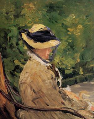 Madame Manet at Bellevue 1880