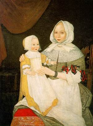 Mrs. Elizabeth Freake and Baby Mary 1671-74