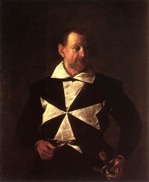 Portrait of a Knight of Malta. c.1608