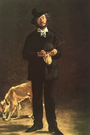 Portrait of Gilbert Marcellin Desboutin, 1875