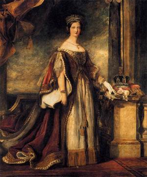 Queen Victoria (detail) 1840