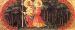 Sts John and Ansano (Quarate predella) 1435-40