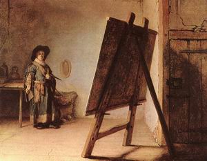 The Artist in his Studio 1626-28